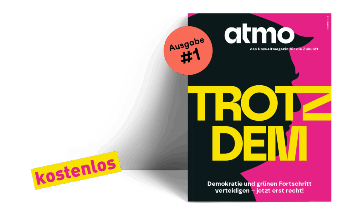 Kostenlos: Umweltmagazin atmo – für Initiativen wie uns!